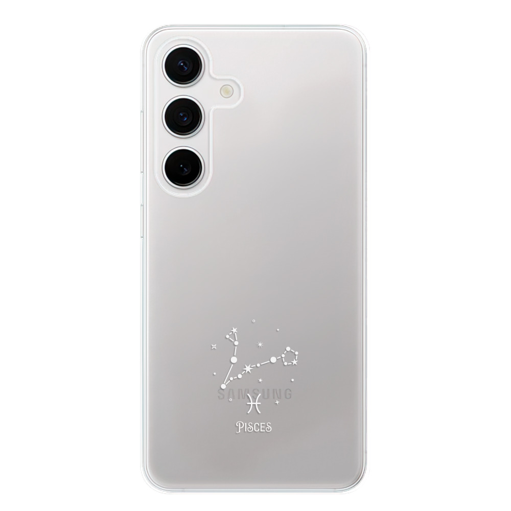 Odolné silikonové pouzdro iSaprio - čiré - Ryby - Samsung Galaxy S24