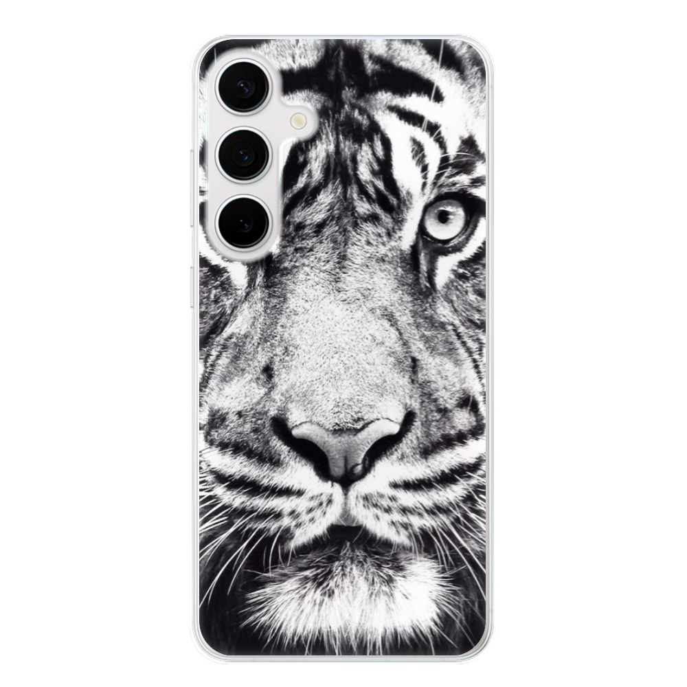 Odolné silikonové pouzdro iSaprio - Tiger Face - Samsung Galaxy S24+