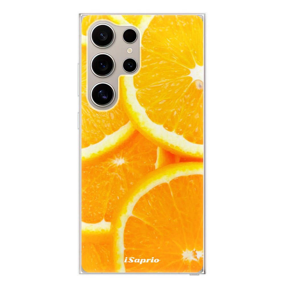 Odolné silikonové pouzdro iSaprio - Orange 10 - Samsung Galaxy S24 Ultra