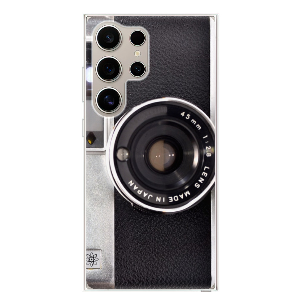 Odolné silikonové pouzdro iSaprio - Vintage Camera 01 - Samsung Galaxy S24 Ultra