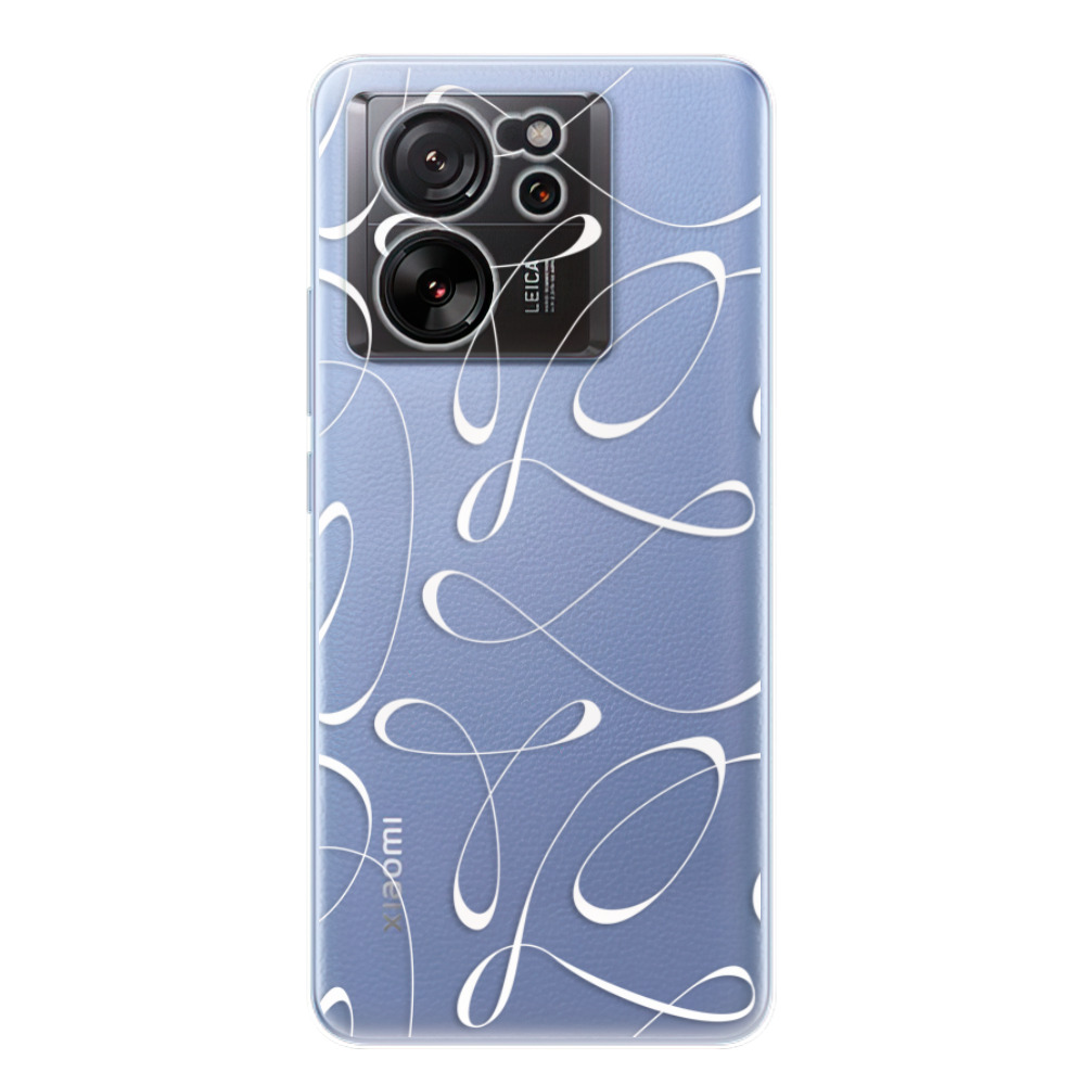 Odolné silikonové pouzdro iSaprio - Fancy - white - Xiaomi 13T / 13T Pro