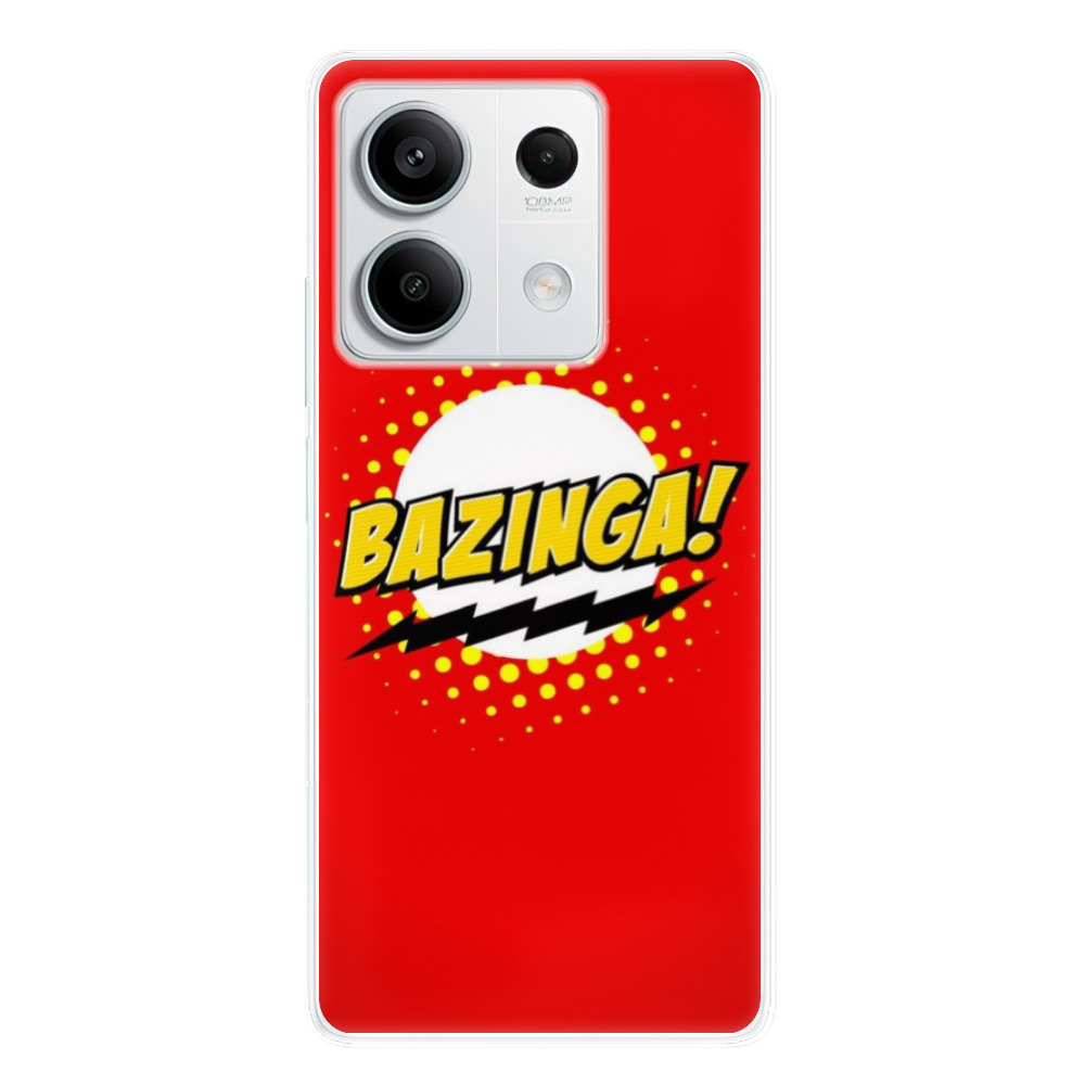 Odolné silikonové pouzdro iSaprio - Bazinga 01 - Xiaomi Redmi Note 13 5G