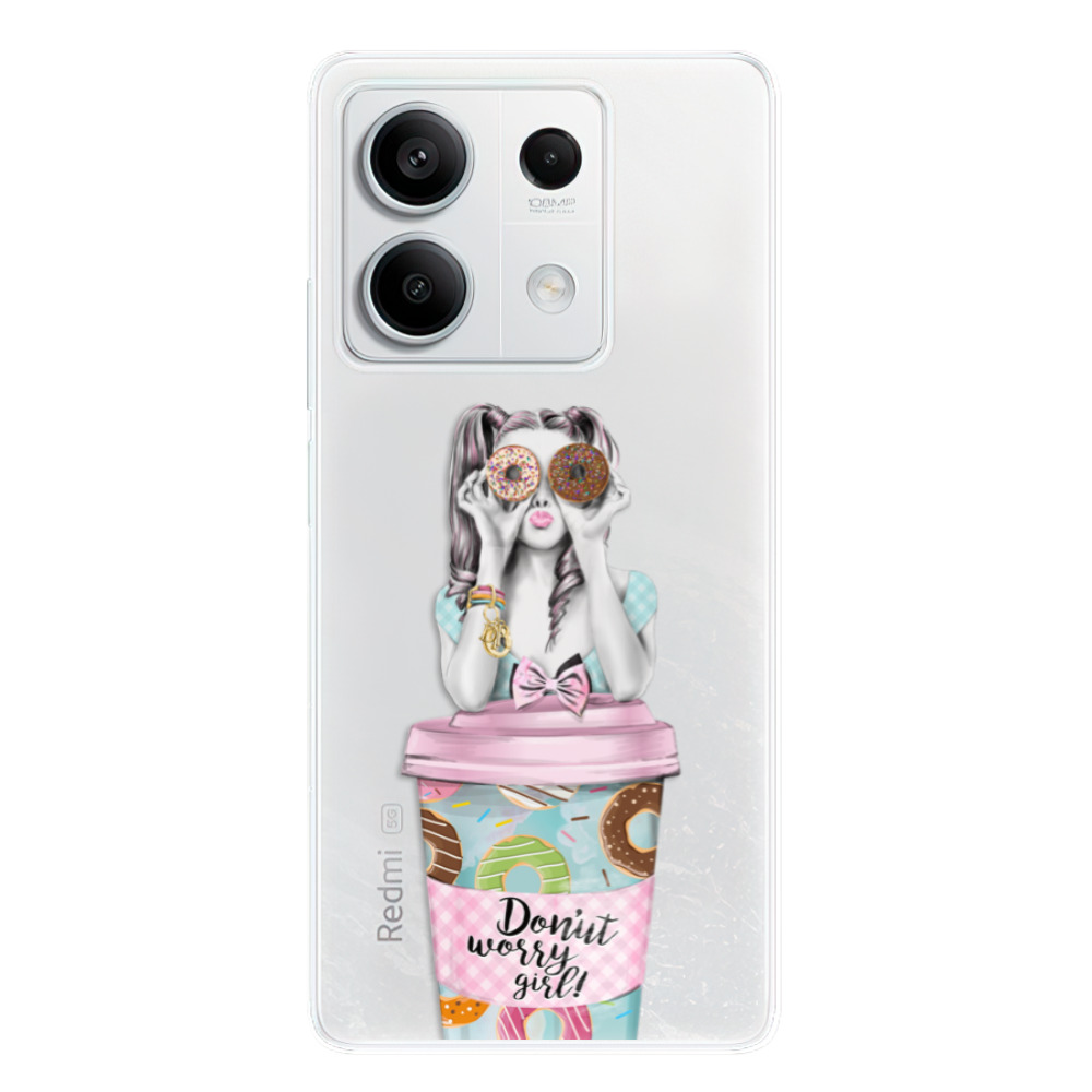 Odolné silikonové pouzdro iSaprio - Donut Worry - Xiaomi Redmi Note 13 5G