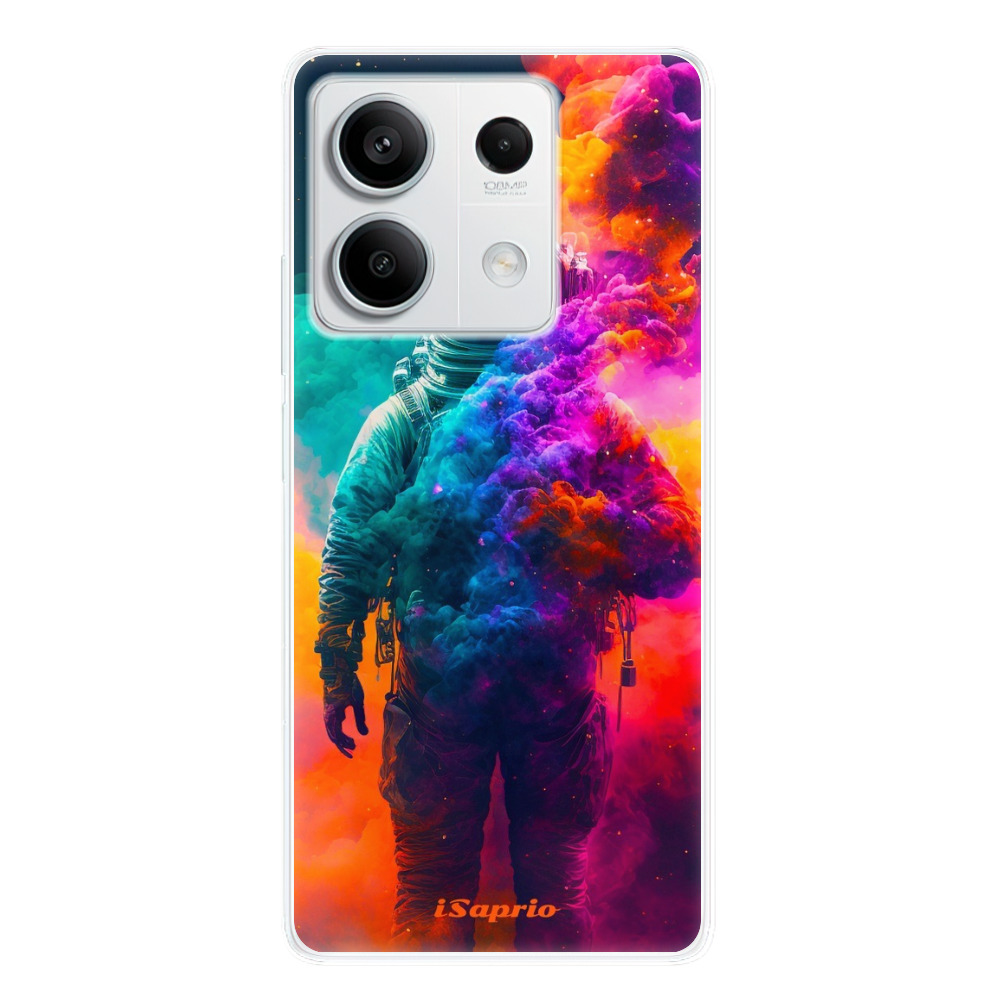 Odolné silikonové pouzdro iSaprio - Astronaut in Colors - Xiaomi Redmi Note 13 5G