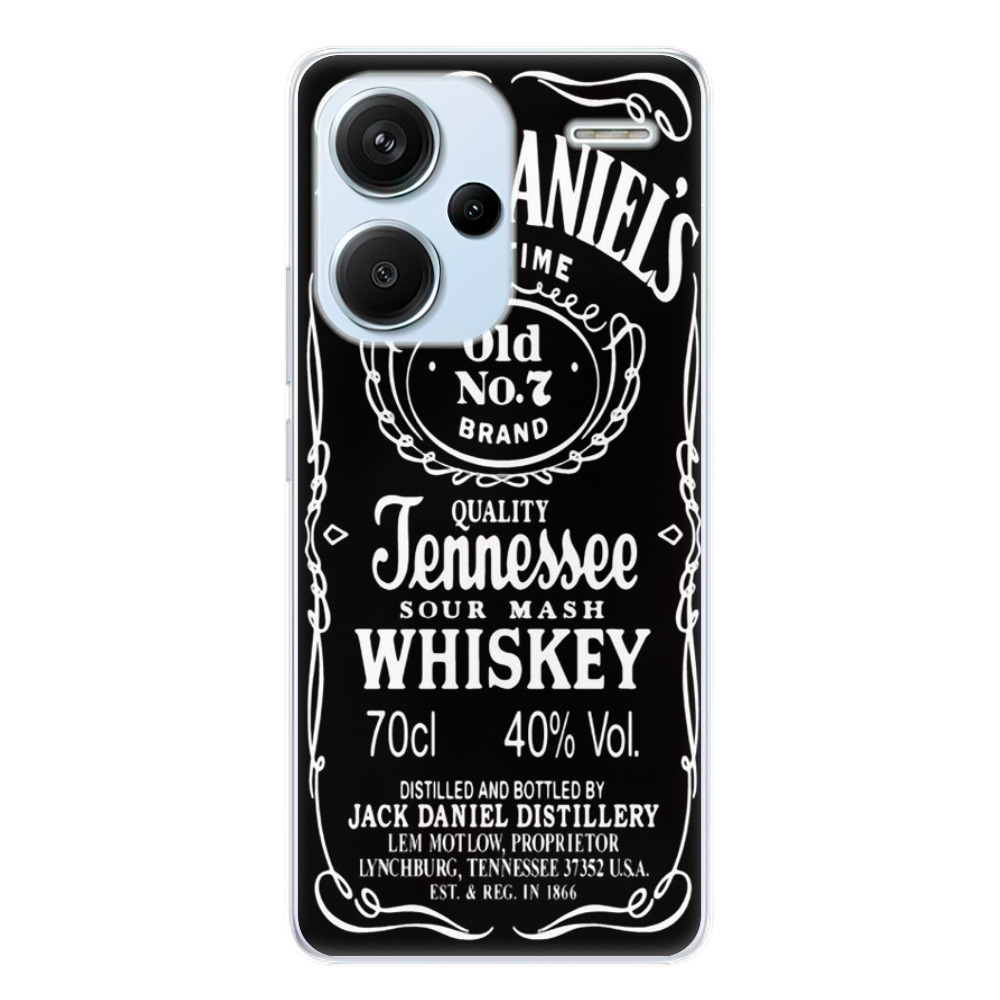 Odolné silikonové pouzdro iSaprio - Jack Daniels - Xiaomi Redmi Note 13 Pro+ 5G