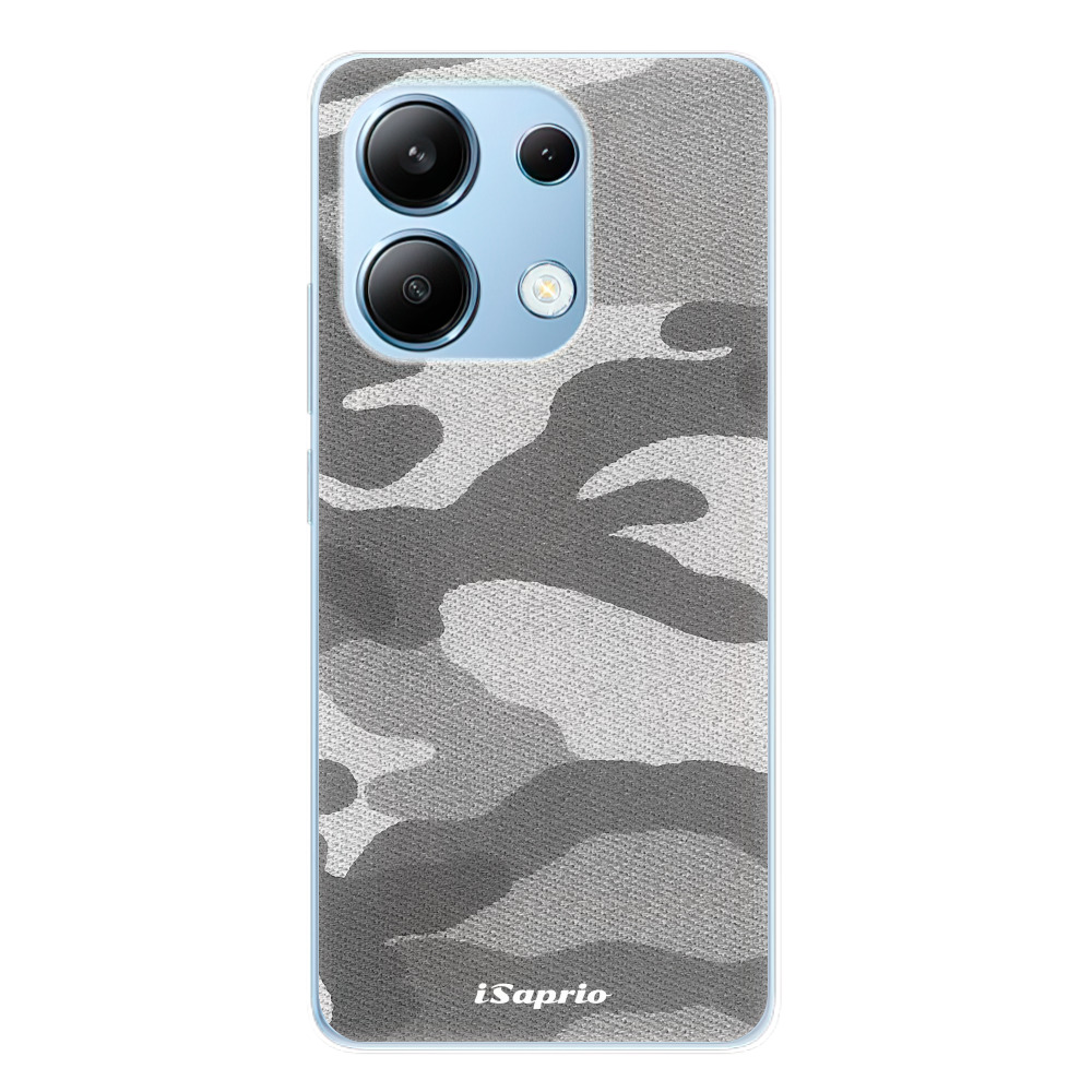 Odolné silikonové pouzdro iSaprio - Gray Camuflage 02 - Xiaomi Redmi Note 13