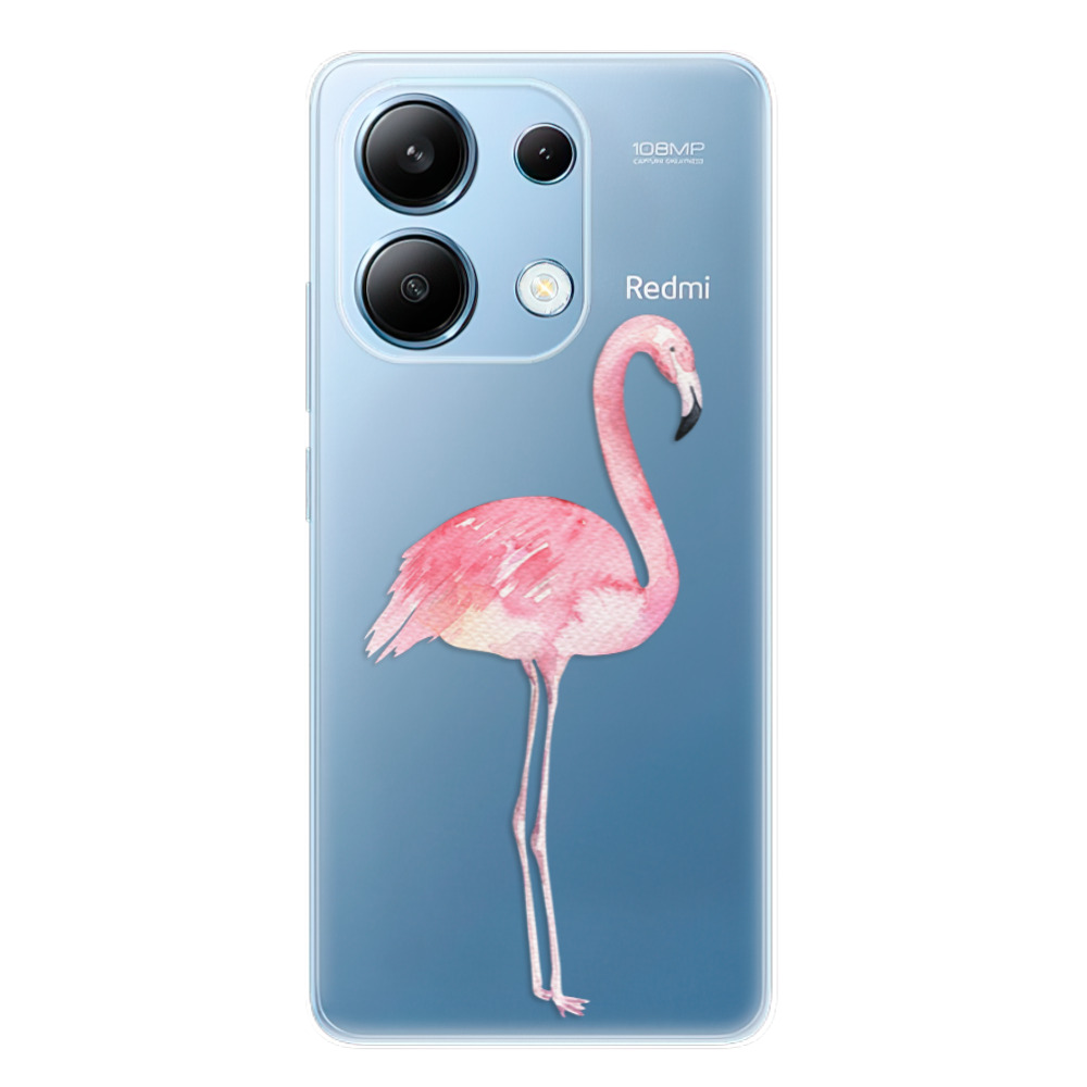 Odolné silikonové pouzdro iSaprio - Flamingo 01 - Xiaomi Redmi Note 13