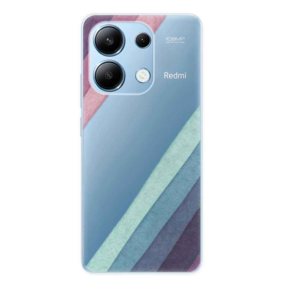 Silikonové odolné pouzdro iSaprio - Glitter Stripes 01 - Xiaomi Redmi Note 13 4G (Odolný silikonový kryt, obal, pouzdro iSaprio Glitter Stripes 01 na mobilní telefon Xiaomi Redmi Note 13 4G)