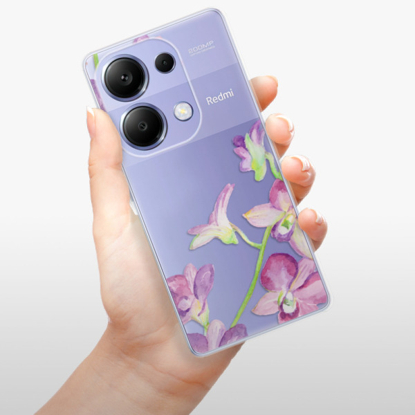 Odolné silikonové pouzdro iSaprio - Purple Orchid - Xiaomi Redmi Note 13 Pro