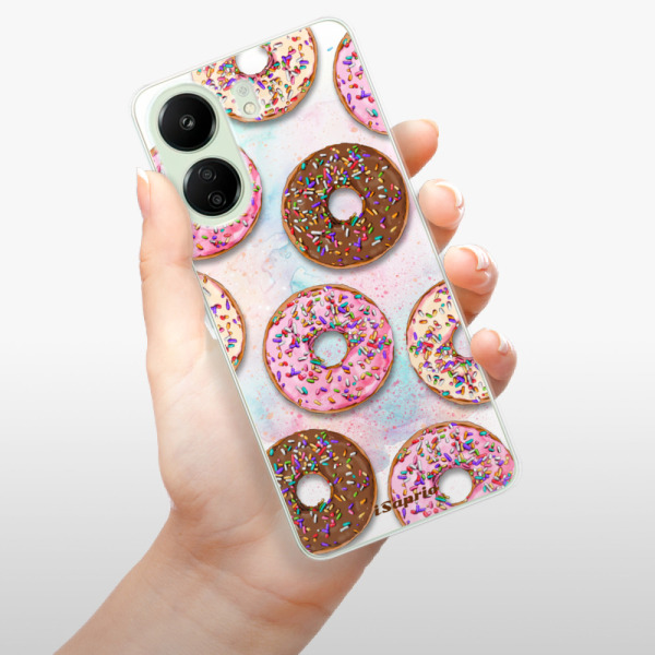 Odolné silikonové pouzdro iSaprio - Donuts 11 - Xiaomi Redmi 13C