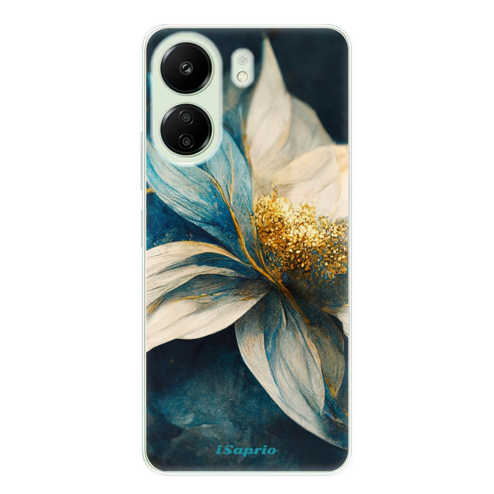 Odolné silikonové pouzdro iSaprio - Blue Petals - Xiaomi Redmi 13C