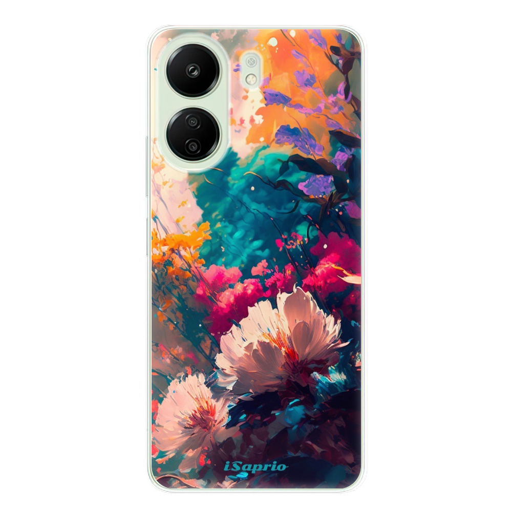 Odolné silikonové pouzdro iSaprio - Flower Design - Xiaomi Redmi 13C