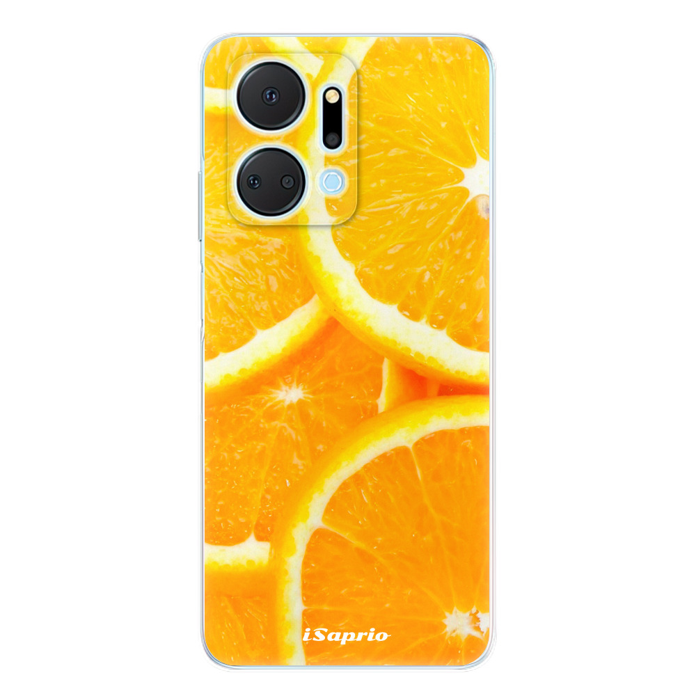 Odolné silikonové pouzdro iSaprio - Orange 10 - Honor X7a