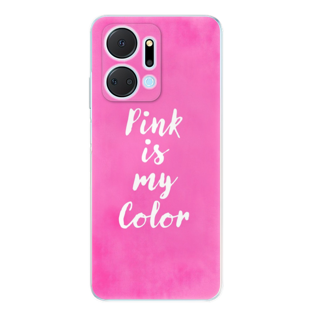 Odolné silikonové pouzdro iSaprio - Pink is my color - Honor X7a