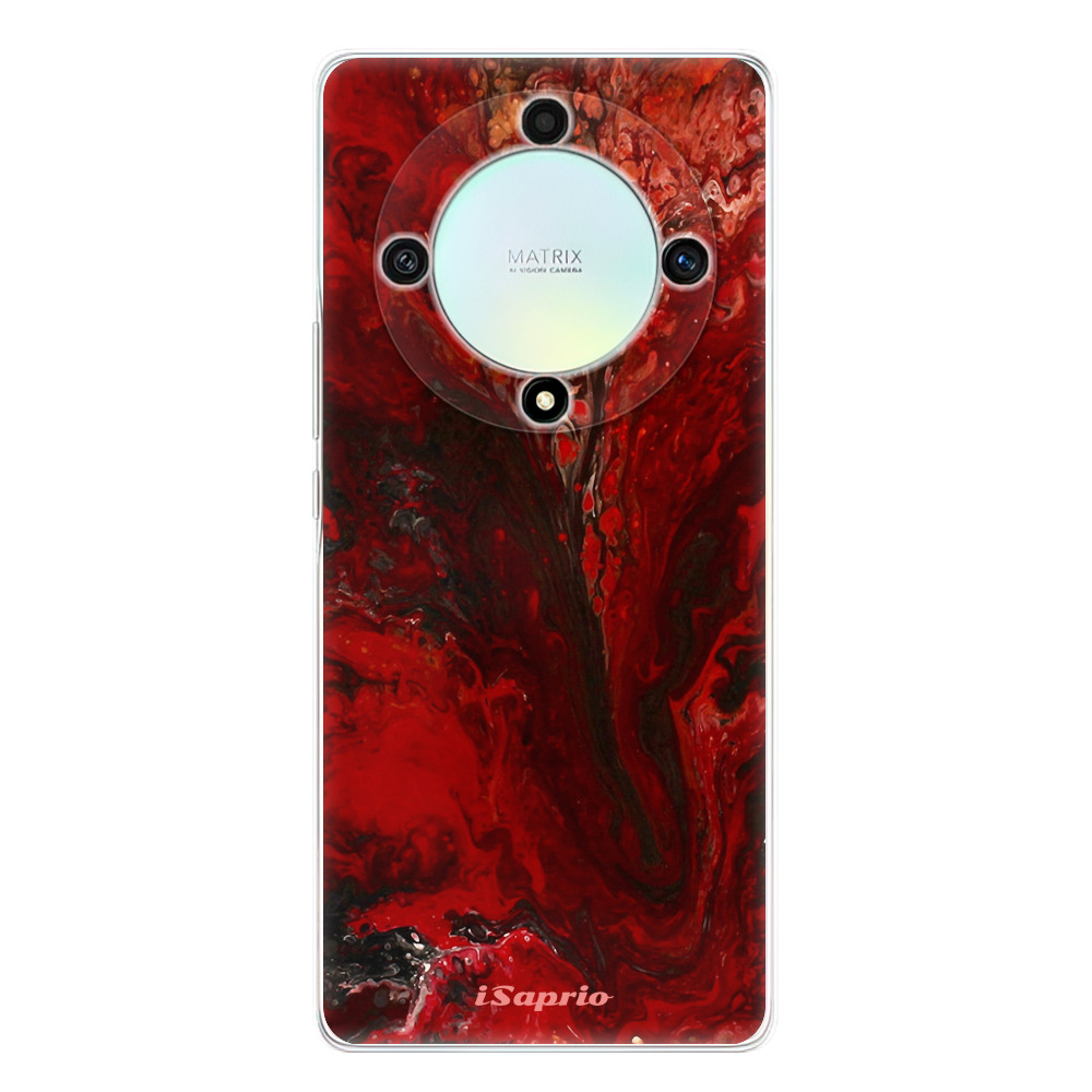 Odolné silikonové pouzdro iSaprio - RedMarble 17 - Honor Magic5 Lite 5G