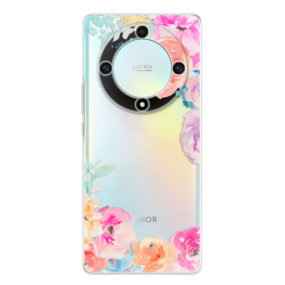 Odolné silikonové pouzdro iSaprio - Flower Brush - Honor Magic5 Lite 5G