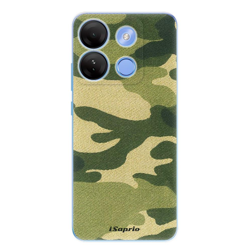 Odolné silikonové pouzdro iSaprio - Green Camuflage 01 - Infinix Smart 7