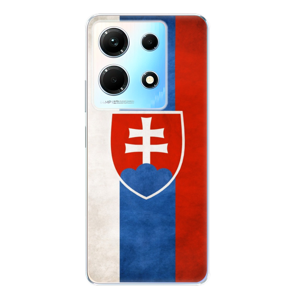 Odolné silikonové pouzdro iSaprio - Slovakia Flag - Infinix Note 30