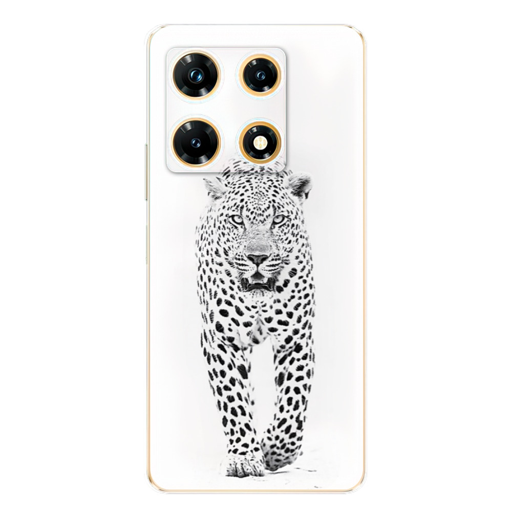 Odolné silikonové pouzdro iSaprio - White Jaguar - Infinix Note 30 PRO