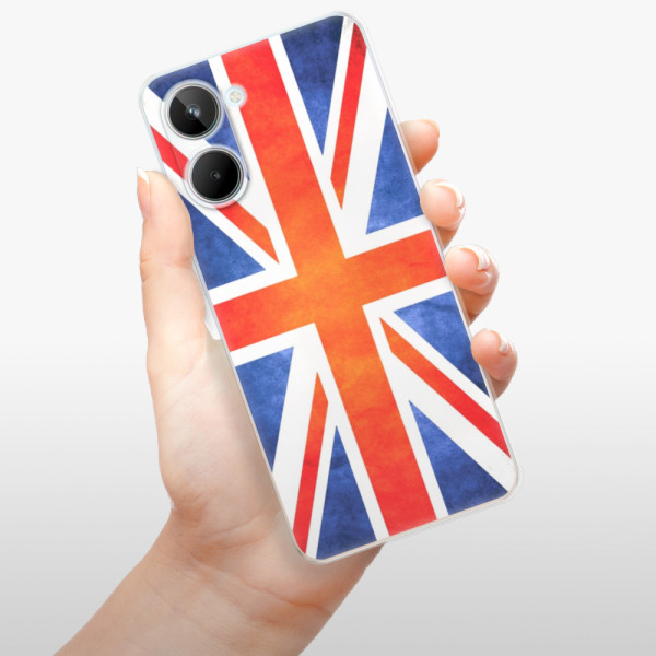 Odolné silikonové pouzdro iSaprio - UK Flag - Realme 10