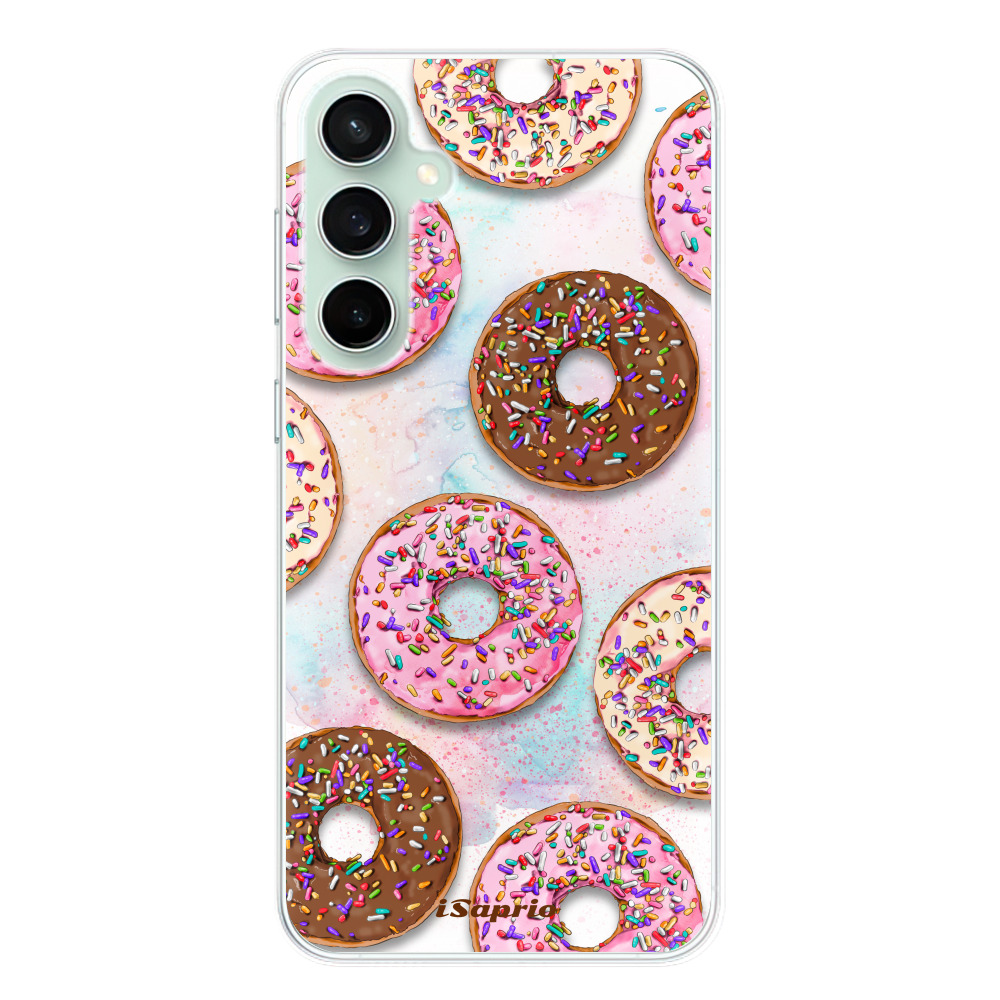 Odolné silikonové pouzdro iSaprio - Donuts 11 - Samsung Galaxy S23 FE