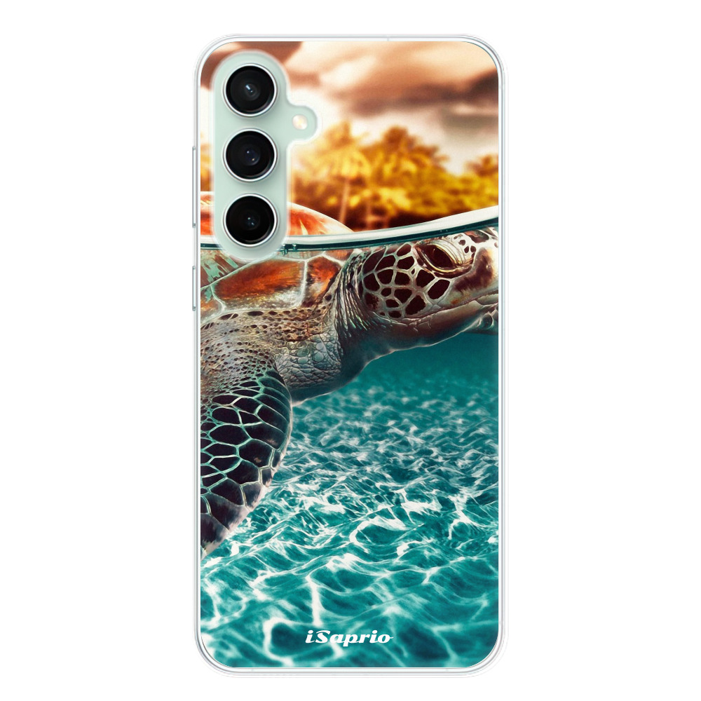 Silikonové odolné pouzdro iSaprio Turtle 01 - Samsung Galaxy S23 FE (Odolný silikonový kryt, obal, pouzdro iSaprio Turtle 01 na mobil Samsung Galaxy S23 FE)
