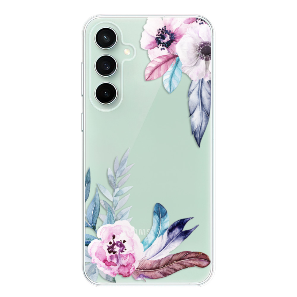 Silikonové odolné pouzdro iSaprio Flower Pattern 04 - Samsung Galaxy S23 FE (Odolný silikonový kryt, obal, pouzdro iSaprio Flower Pattern 04 na mobil Samsung Galaxy S23 FE)