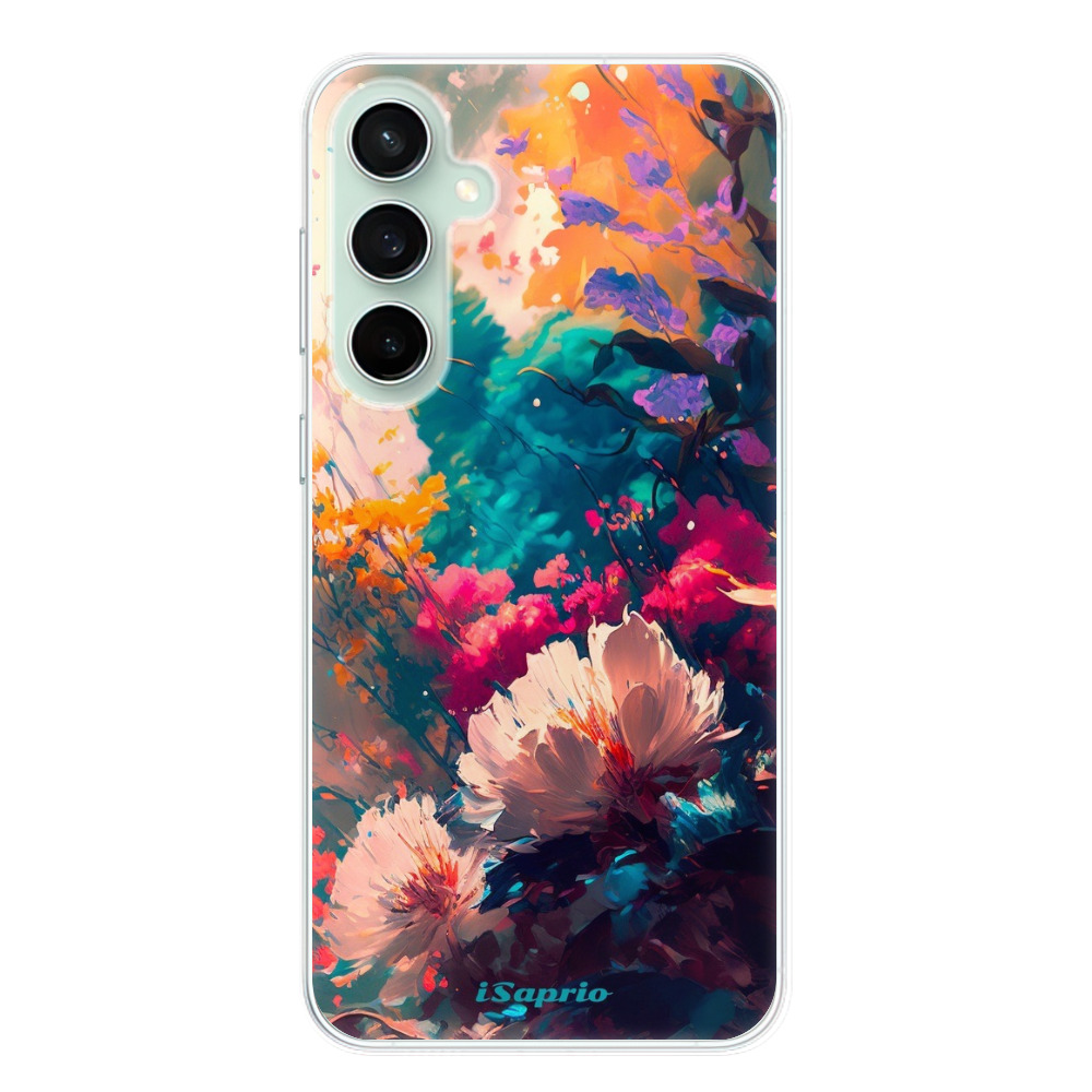 Silikonové odolné pouzdro iSaprio Flower Design - Samsung Galaxy S23 FE (Odolný silikonový kryt, obal, pouzdro iSaprio Flower Design na mobil Samsung Galaxy S23 FE)