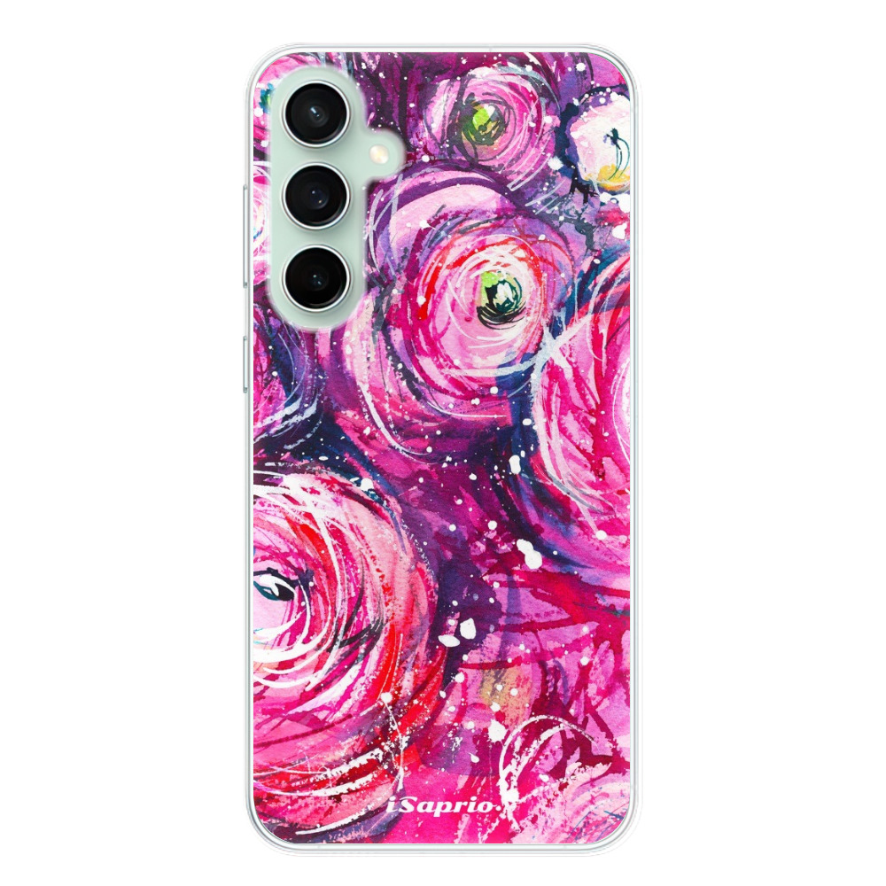 Odolné silikonové pouzdro iSaprio - Pink Bouquet - Samsung Galaxy S23 FE