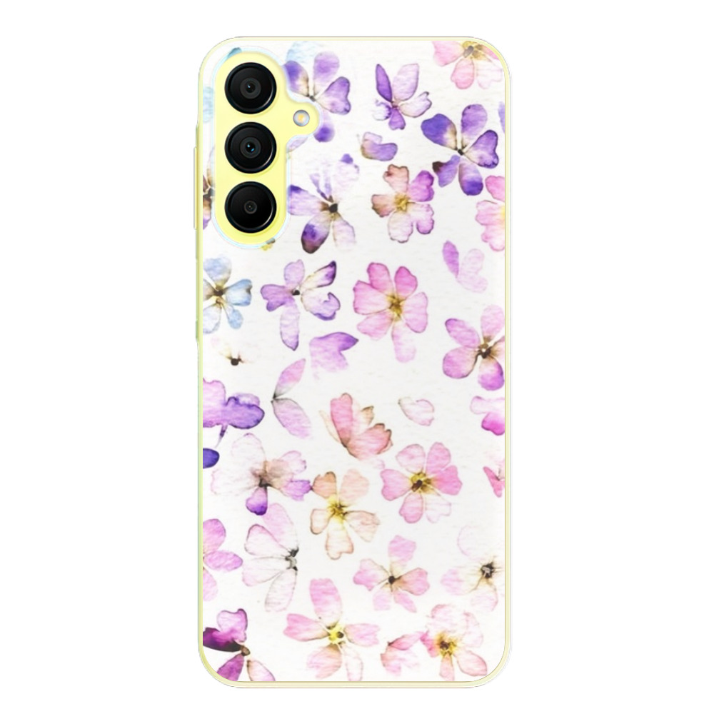Silikonové odolné pouzdro iSaprio Wildflowers - Samsung Galaxy A15 / A15 5G (Odolný silikonový kryt, obal, pouzdro iSaprio Wildflowers na mobil Samsung Galaxy A15 / A15 5G)