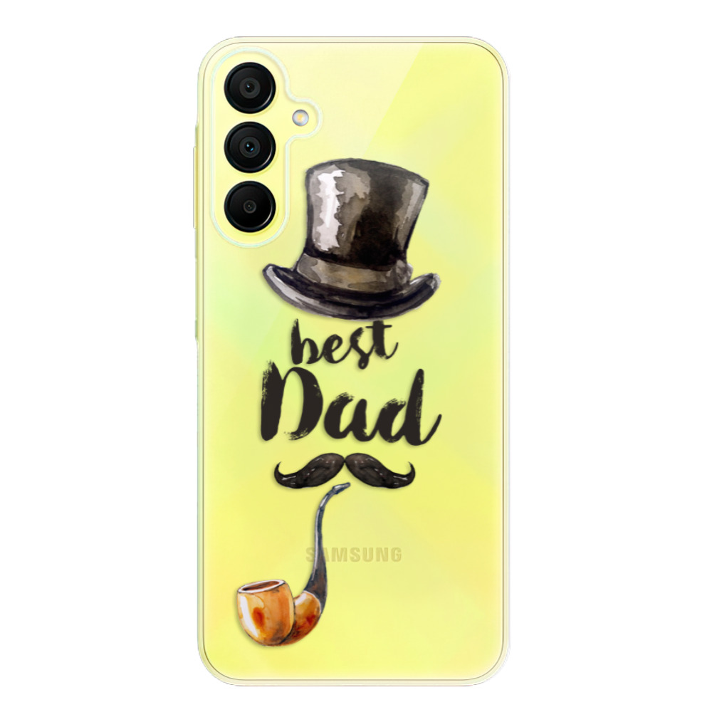 Odolné silikonové pouzdro iSaprio - Best Dad - Samsung Galaxy A15 / A15 5G
