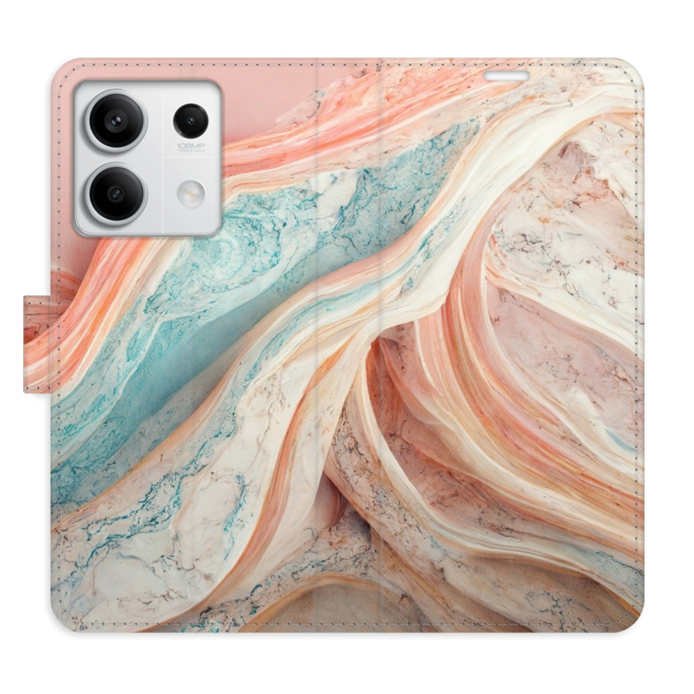Flipové pouzdro iSaprio - Colour Marble - Xiaomi Redmi Note 13 5G