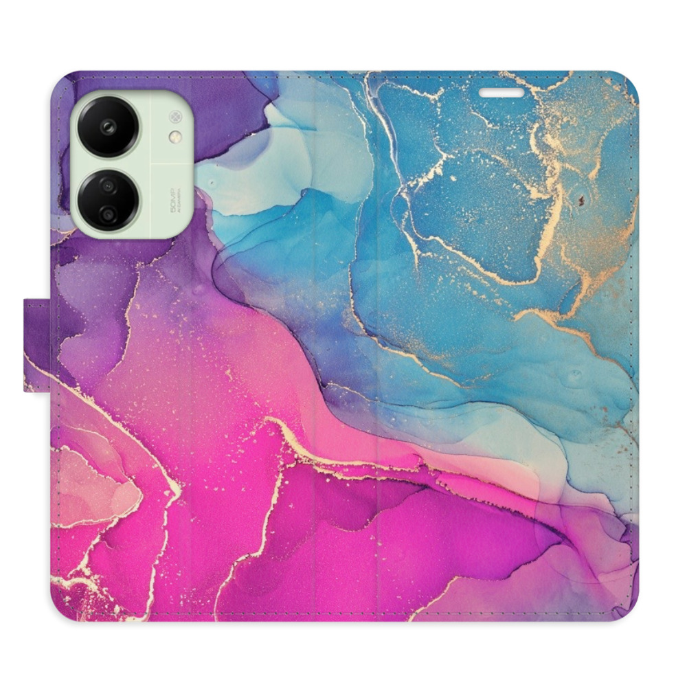 Flipové pouzdro iSaprio - Colour Marble 02 - Xiaomi Redmi 13C