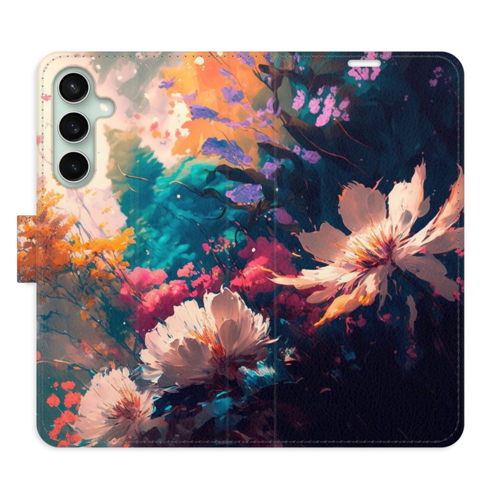 Flipové pouzdro iSaprio - Spring Flowers - Samsung Galaxy S23 FE