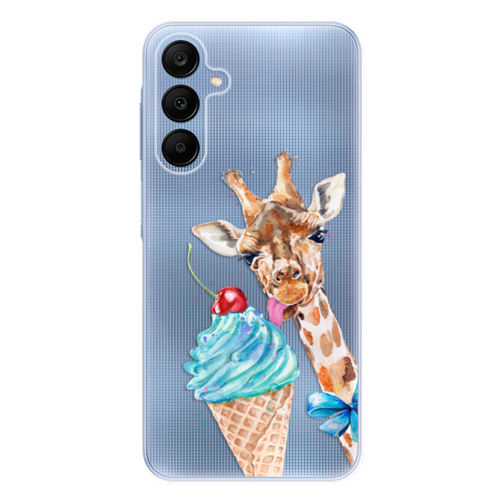 Odolné silikonové pouzdro iSaprio - Love Ice-Cream - Samsung Galaxy A25 5G