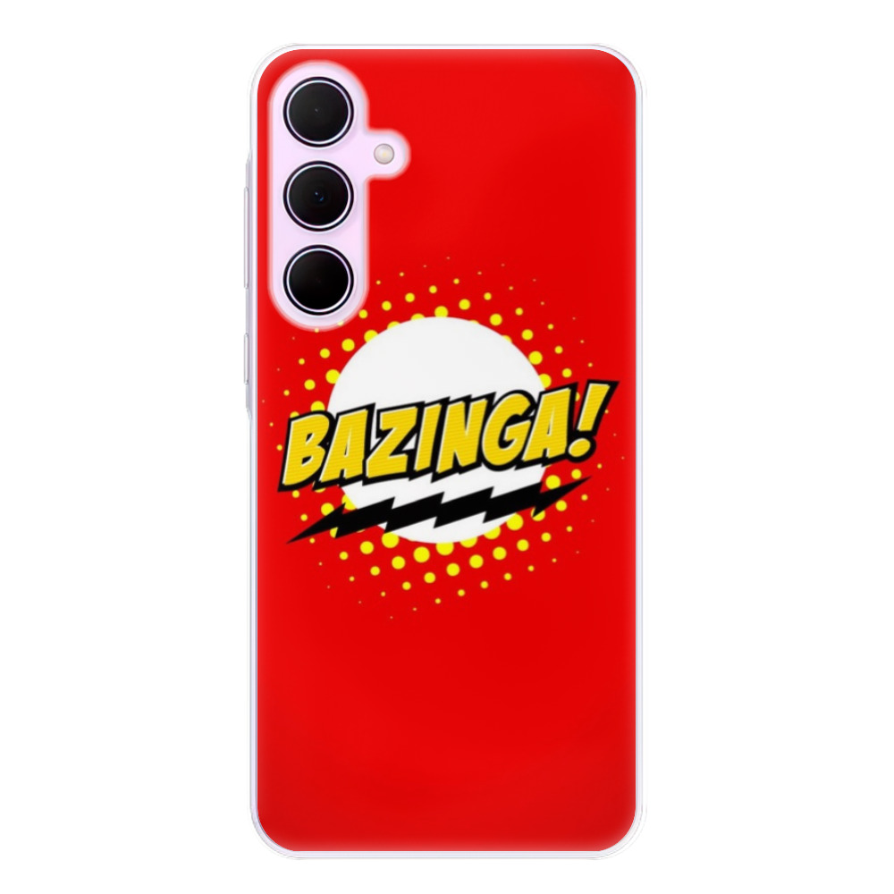 Odolné silikonové pouzdro iSaprio - Bazinga 01 - Samsung Galaxy A35 5G