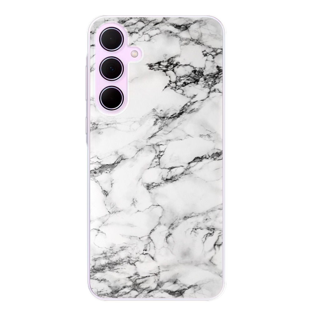 Odolné silikonové pouzdro iSaprio - White Marble 01 - Samsung Galaxy A35 5G