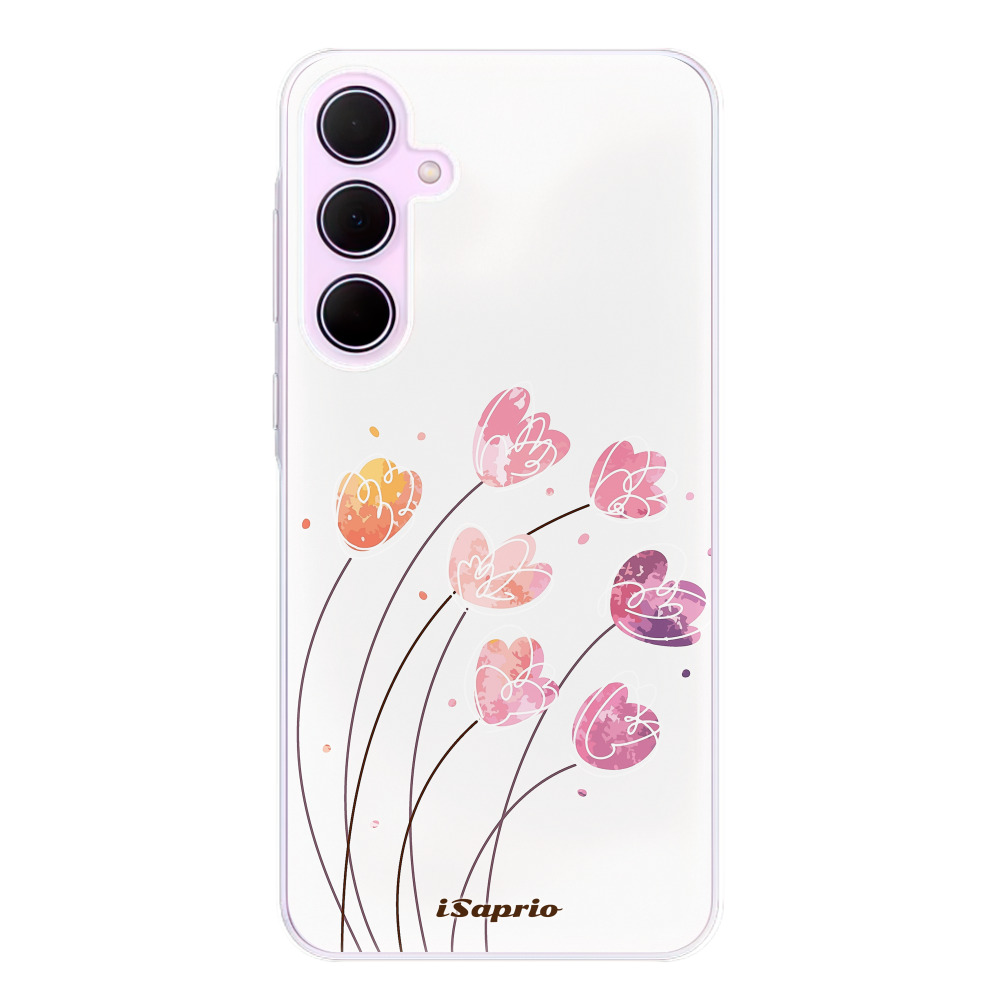 Odolné silikonové pouzdro iSaprio - Flowers 14 - Samsung Galaxy A55 5G