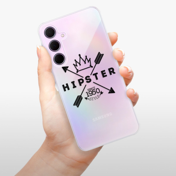 Odolné silikonové pouzdro iSaprio - Hipster Style 02 - Samsung Galaxy A55 5G