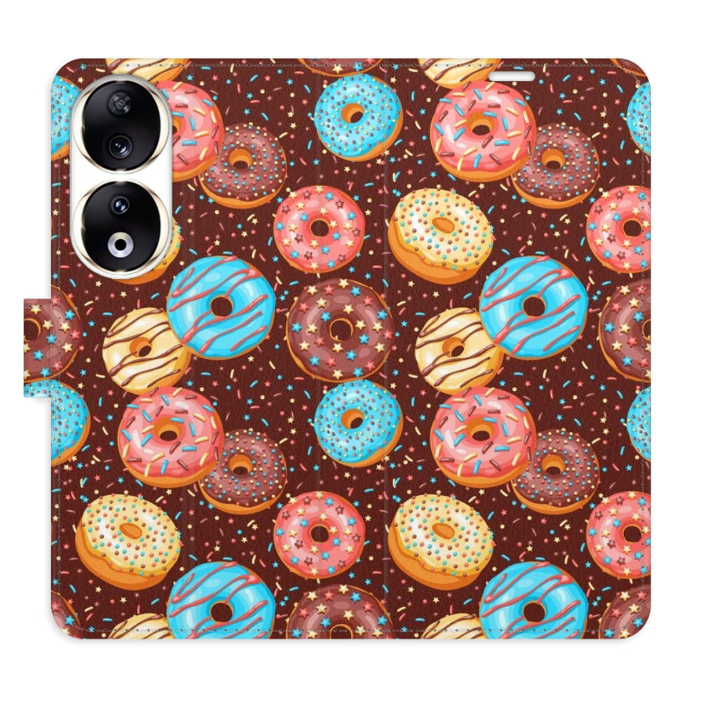 Flipové pouzdro iSaprio - Donuts Pattern - Honor 90 5G