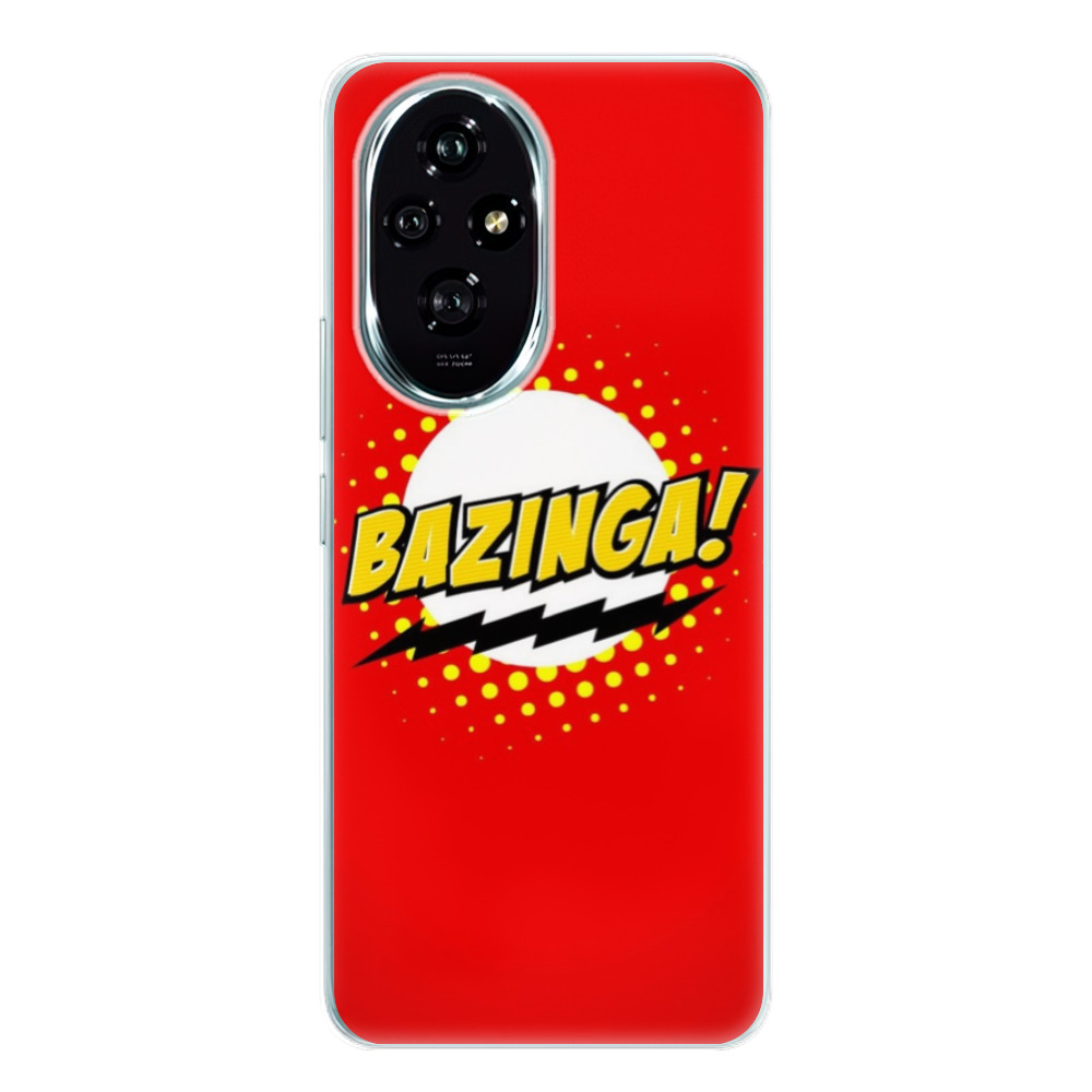 Odolné silikonové pouzdro iSaprio - Bazinga 01 - Honor 200