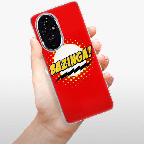 Odolné silikonové pouzdro iSaprio - Bazinga 01 - Honor 200