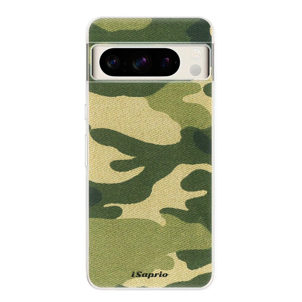 Silikonové odolné pouzdro iSaprio - Green Camuflage 01 - Google Pixel 8 Pro (Odolný silikonový kryt, obal, pouzdro - Green Camuflage 01 - Google Pixel 8 Pro)