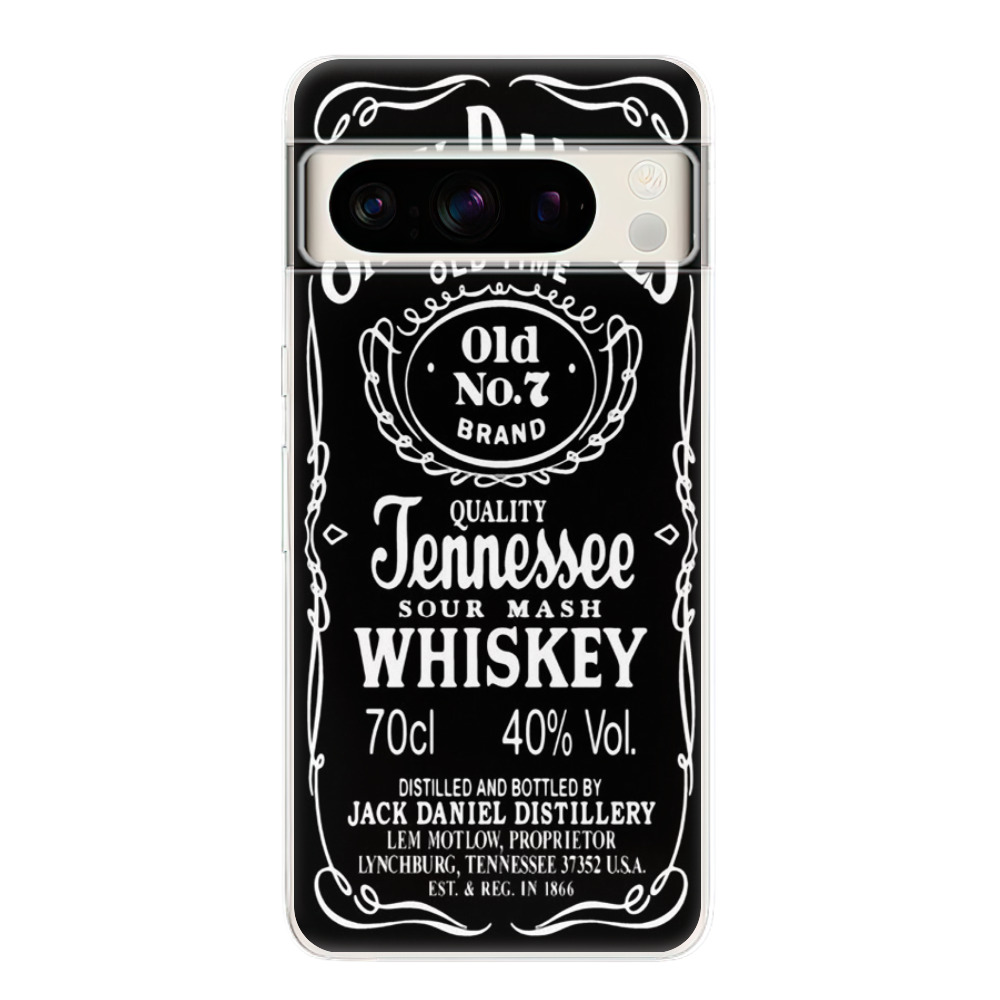 Silikonové odolné pouzdro iSaprio - Jack Daniels - Google Pixel 8 Pro (Odolný silikonový kryt, obal, pouzdro - Jack Daniels - Google Pixel 8 Pro)