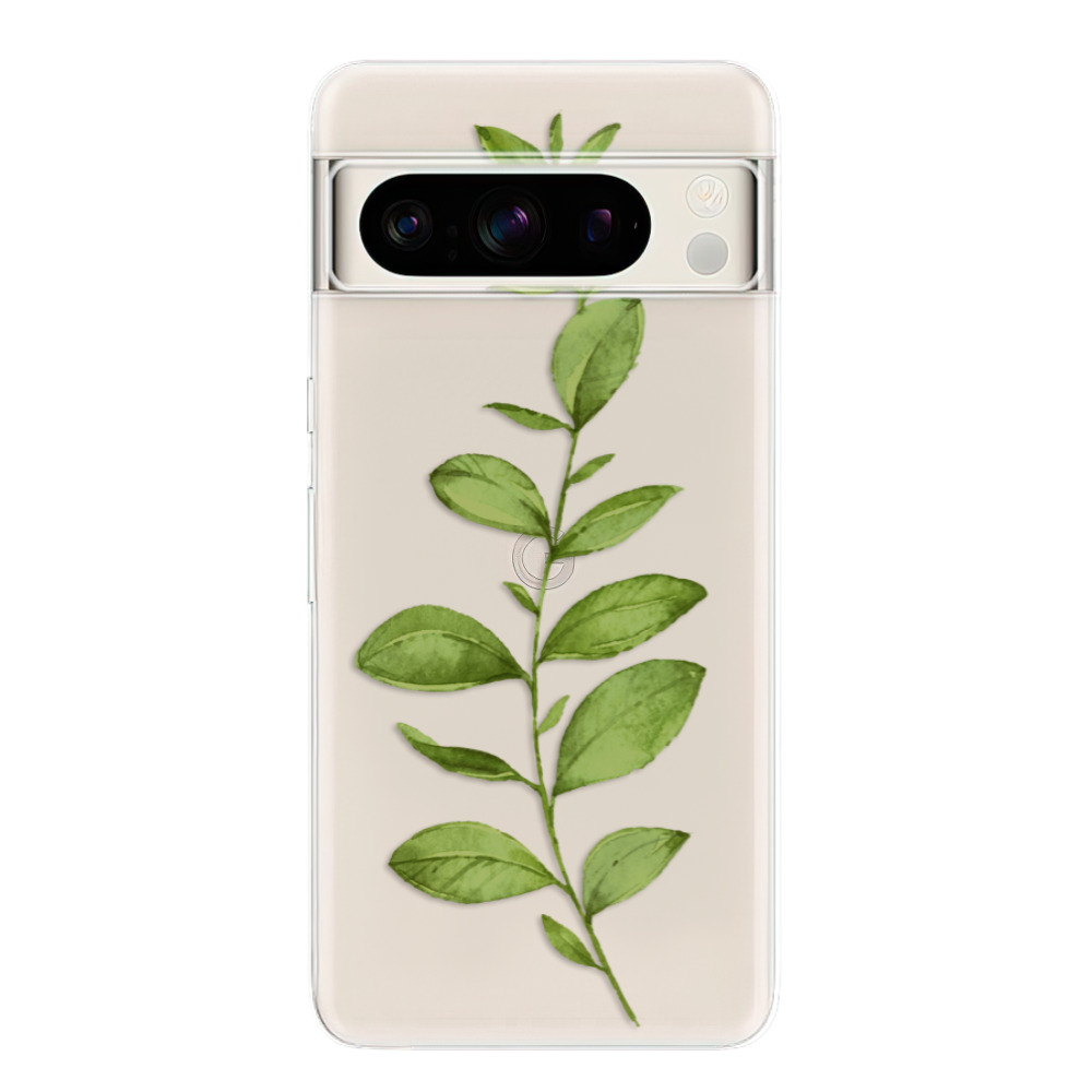 Silikonové odolné pouzdro iSaprio - Green Plant 01 - Google Pixel 8 Pro (Odolný silikonový kryt, obal, pouzdro - Green Plant 01 - Google Pixel 8 Pro)