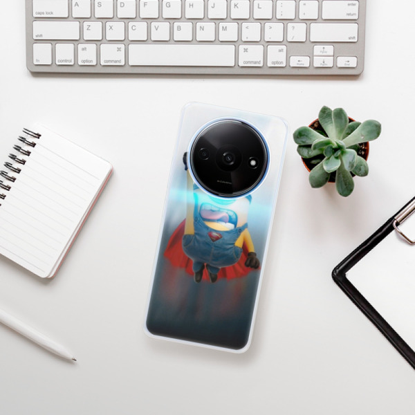 Odolné silikonové pouzdro iSaprio - Mimons Superman 02 - Xiaomi Redmi A3